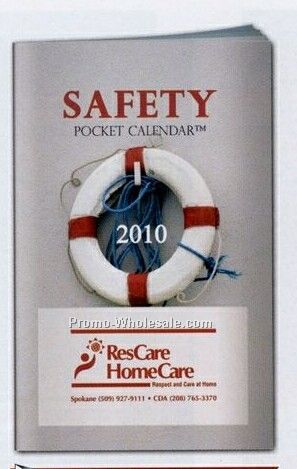 Safety Pocket Calendar & Planner