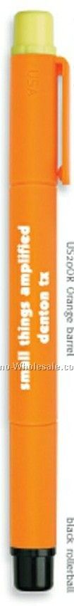 Scoop Colorbright Rollerball Pen & Highlighter W/Orange Barrel - Sale