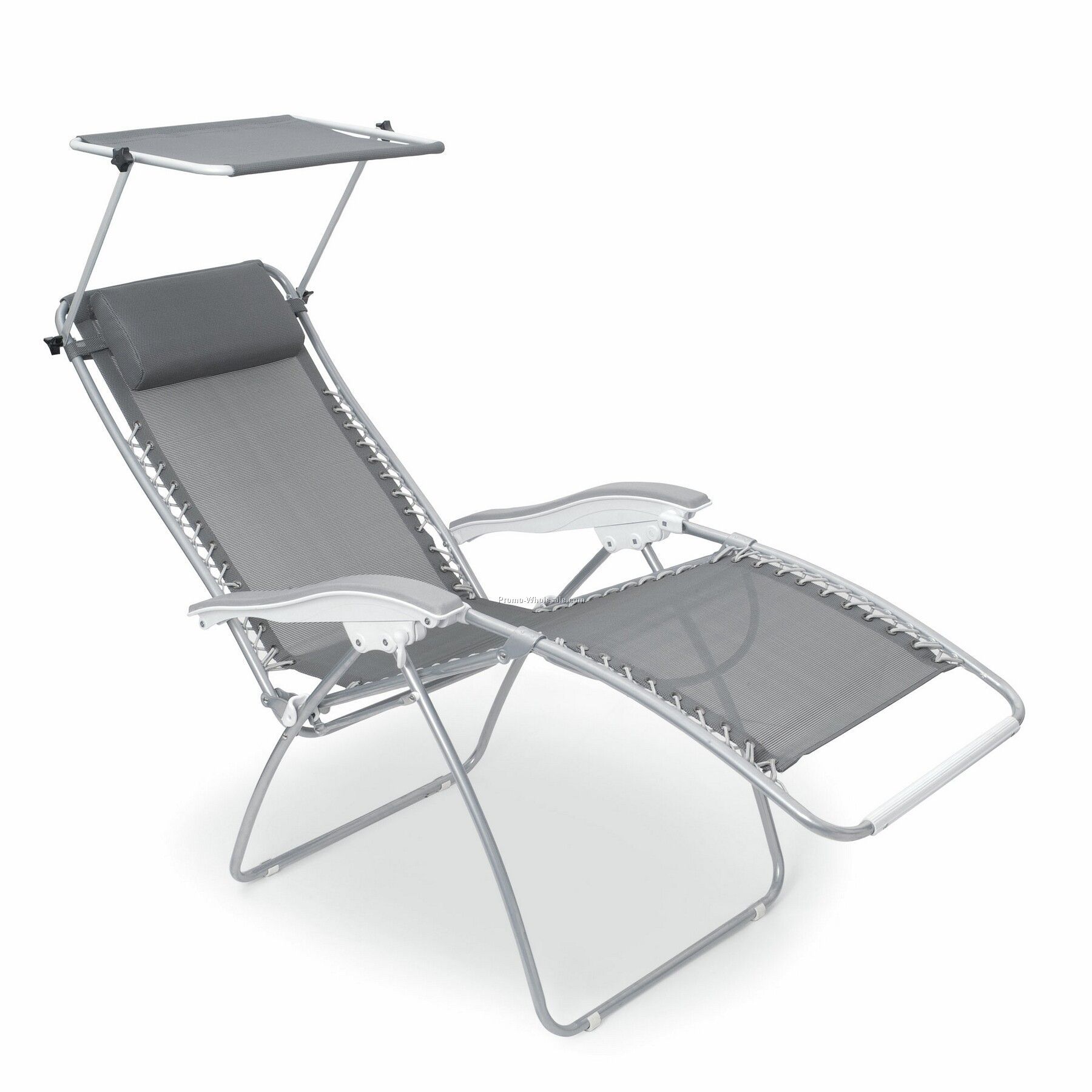 Serenity Reclining Lounge Chair With Adjustable Sunshade