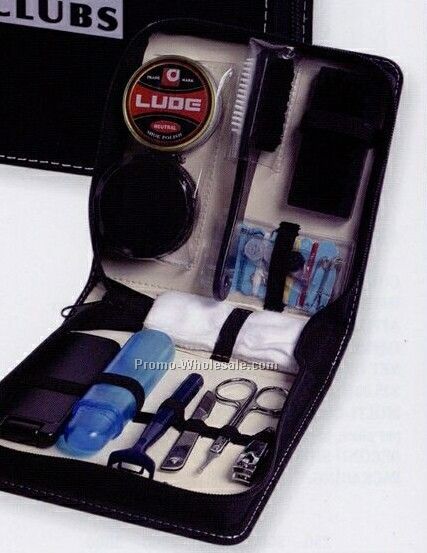 Shoe Shine Travel Kit