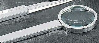 Silver Plated Magnifier