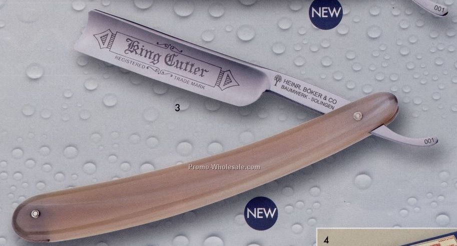 Silver Steel Straight Razor