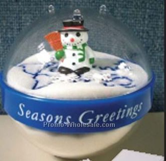 Snow Globe Sandvertiser Paper Weights