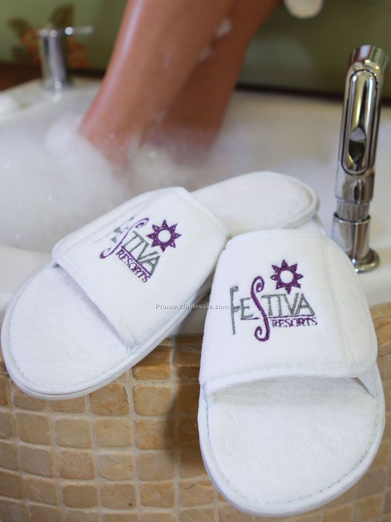 Spa Slippers (Embroidered)