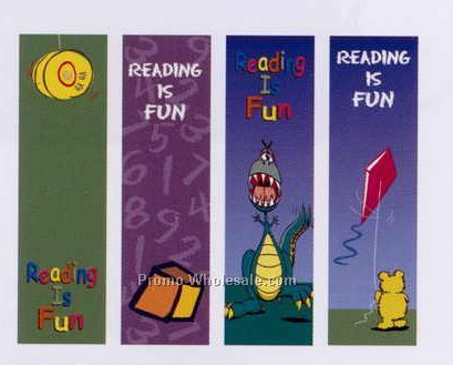 Stock Lenticular Tip Chart Bookmark (2 Color)