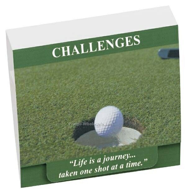 Tee Off 4-1 Golf Tee Packet With Stock Graphic & 2-1/8" Tees