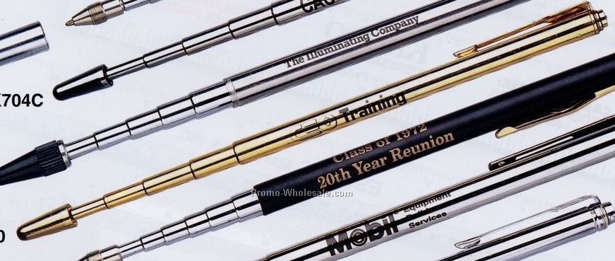 Telescopic Pen-gold Finish