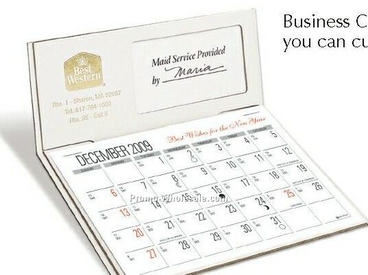 The Personalizer Desk Calendar/ Business Card Holder (Early Order)