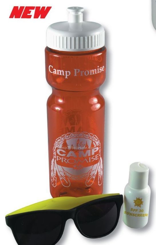 Transparent Bottle Sun Kit