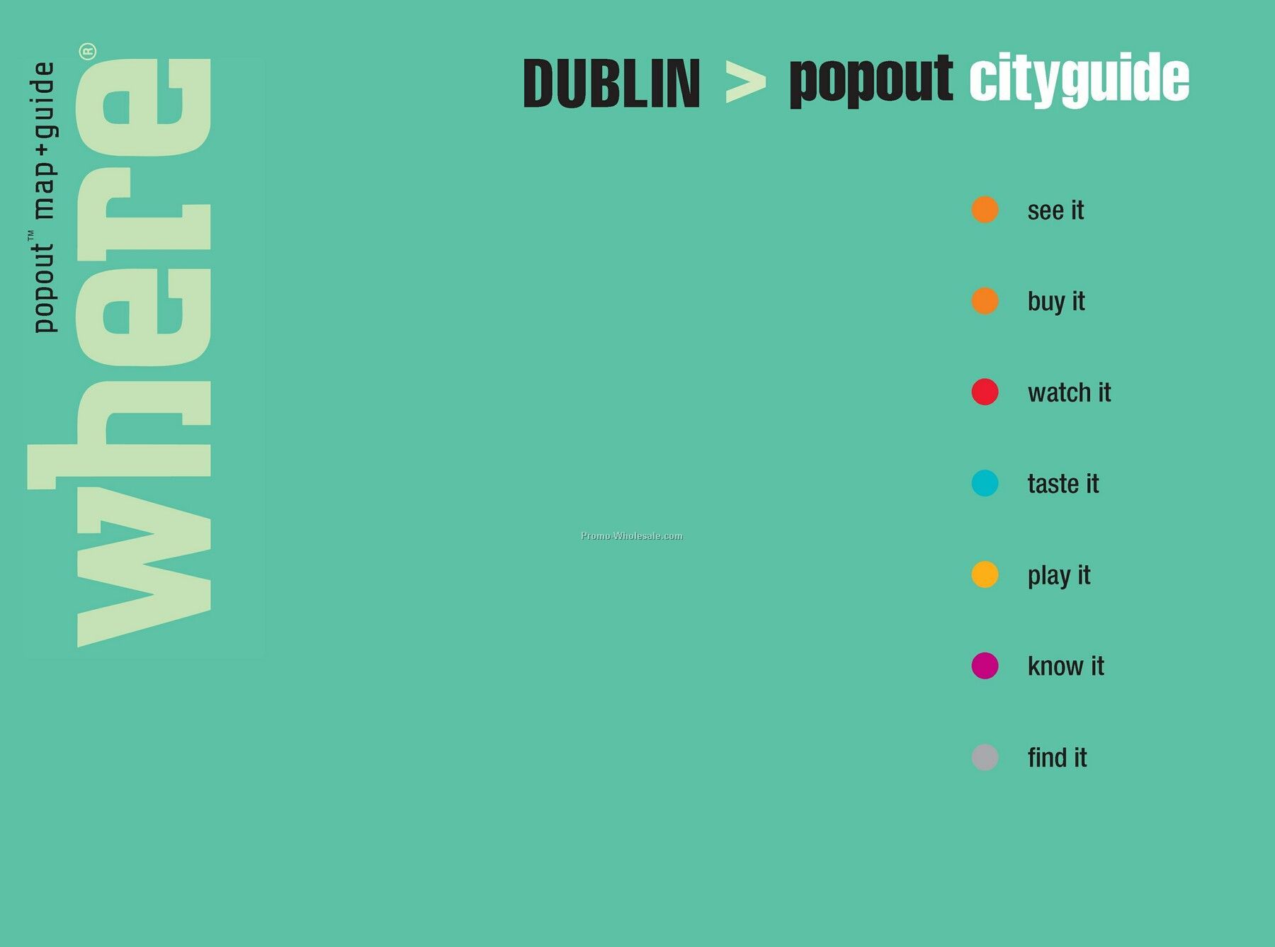 Travel Guides - International City Guide Of Dublin - Featuring Popout Maps