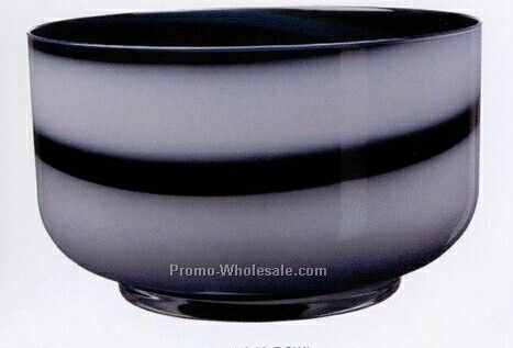 Twist Black/White Bowl (6-1/4")