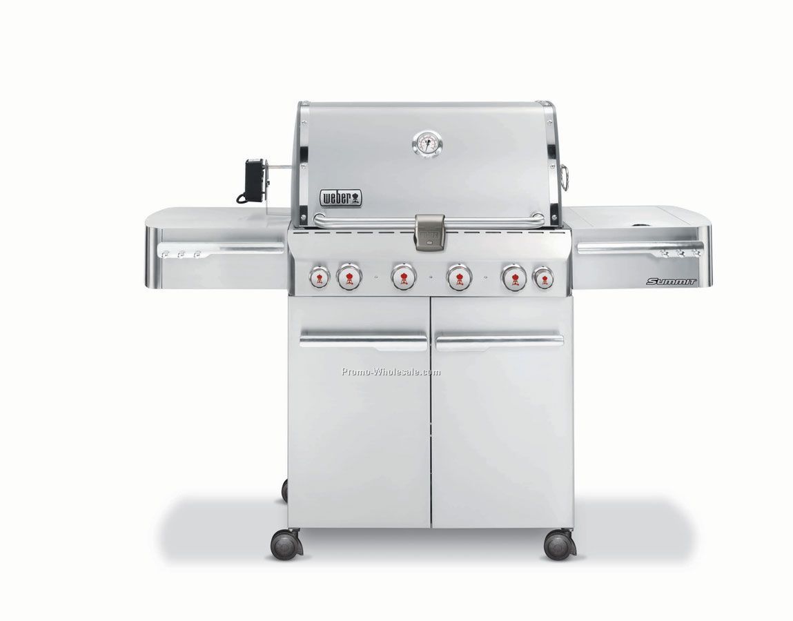 Weber Summit S-450 Stainless Steel Gas Grill