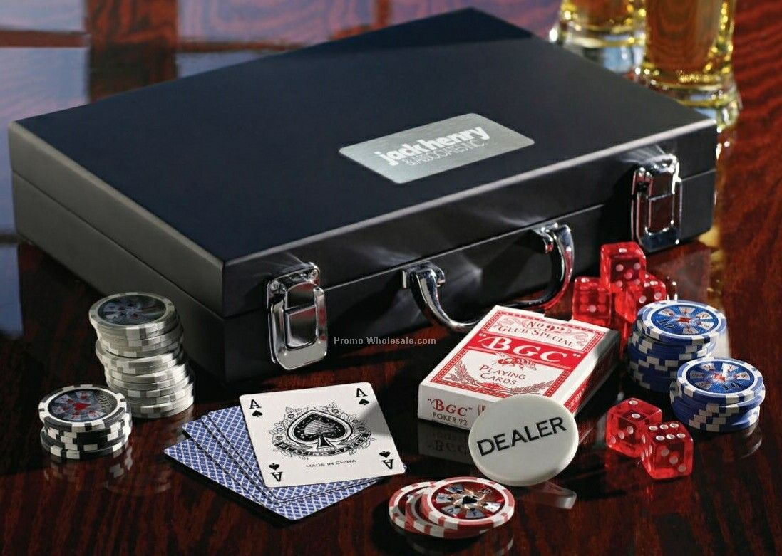 Zing Poker Set W/ Storage Case