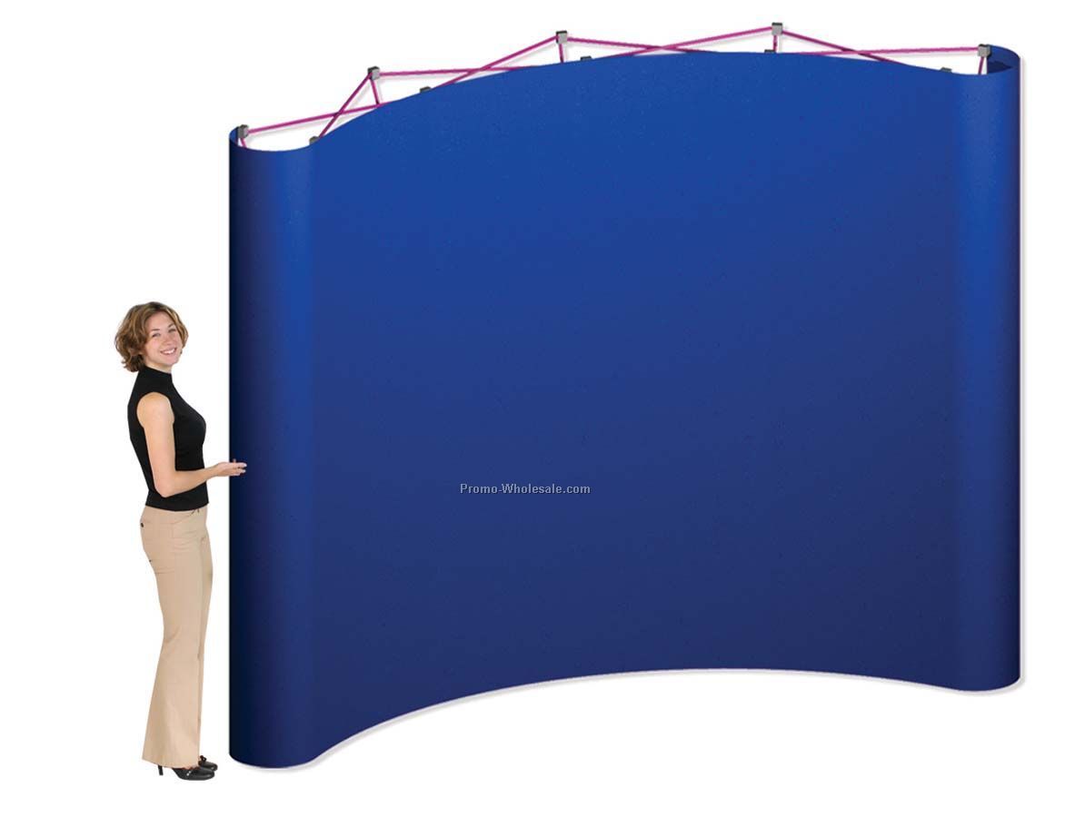 10'x8'' Backwall Pop-up Display With Fabric Panels