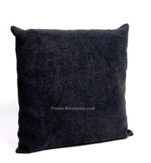 14"x14" Micro Fleece Pillow W/ Removable Case