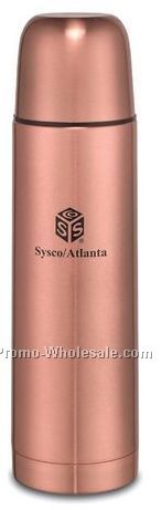 16 Oz. Copper Stainless Steel Vacuum Flask W/ Carrying Case