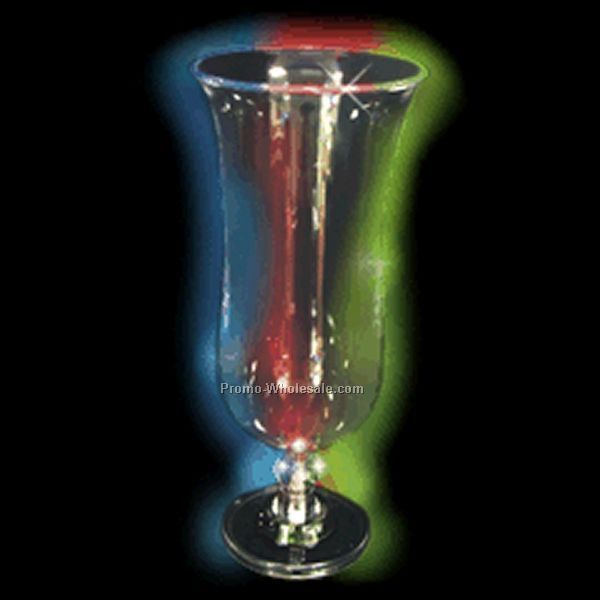 16 Oz. Light Up Hurricane Glass - Multi Color