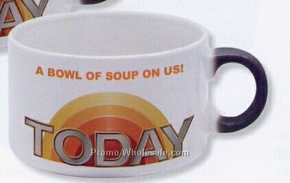 16 Oz. Mystique Full Color Stoneware Soup Bowl