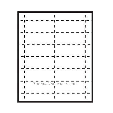 2-15/16"x1-9/16" Custom Nametag Inserts - Blank