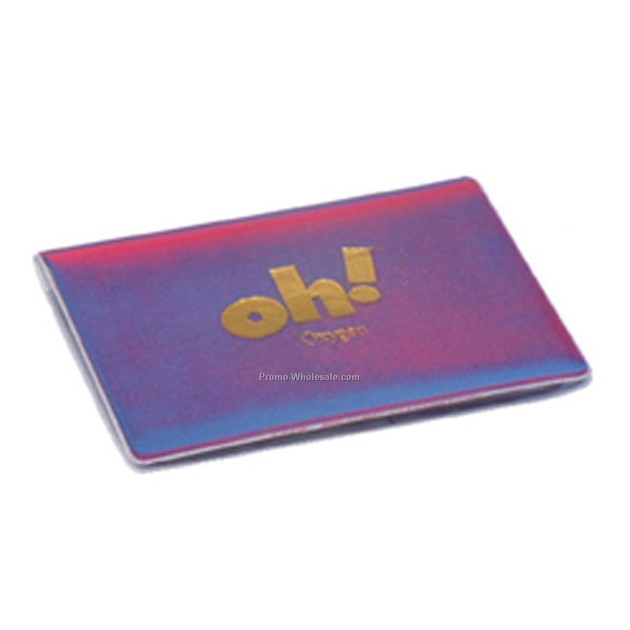 2-5/8"x4" 3d Lenticular Business Card Holder - Custom