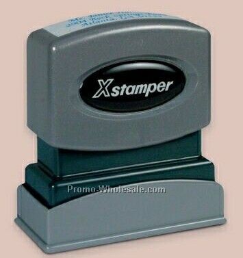 2 Color Business Address X Stamper