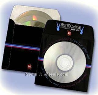 2 Pocket Multi-disc Media Window Envelope (1 Color)