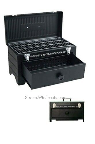 22"x18"x9-1/2" Tool Box Charcoal Grill