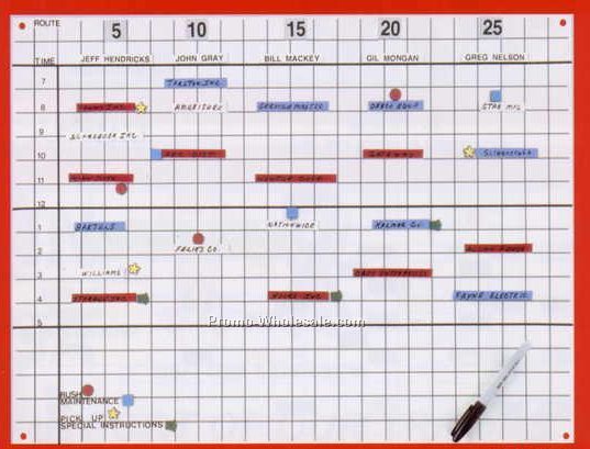 24"x36" Magnetic Start Up Planning Memo Board Kits