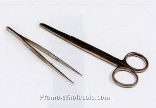 3" Fine Point Stainless Steel Sharp Splinter Forceps