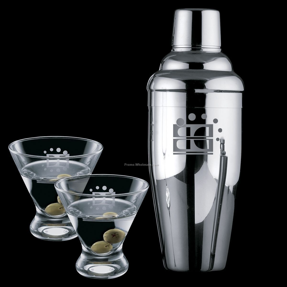 3 Piece Brisbane Martini Set