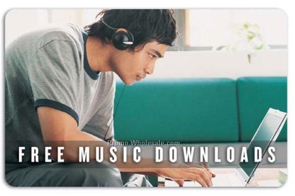 3 Songs Music Download Card