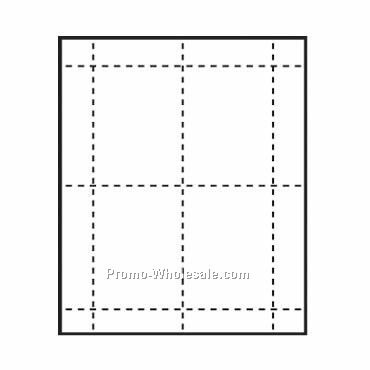 3"x4-3/4" Nametag Inserts - Blank