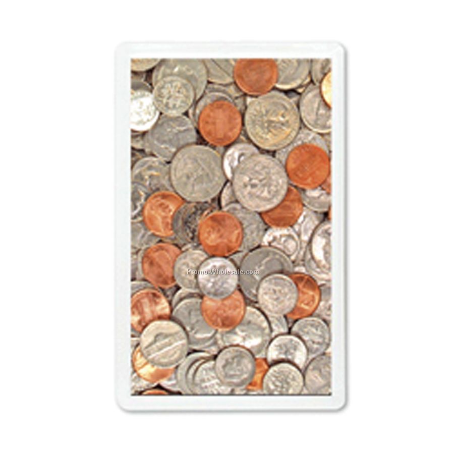 3d Lenticular Acrylic Magnet Picture Frames - Stock / Money