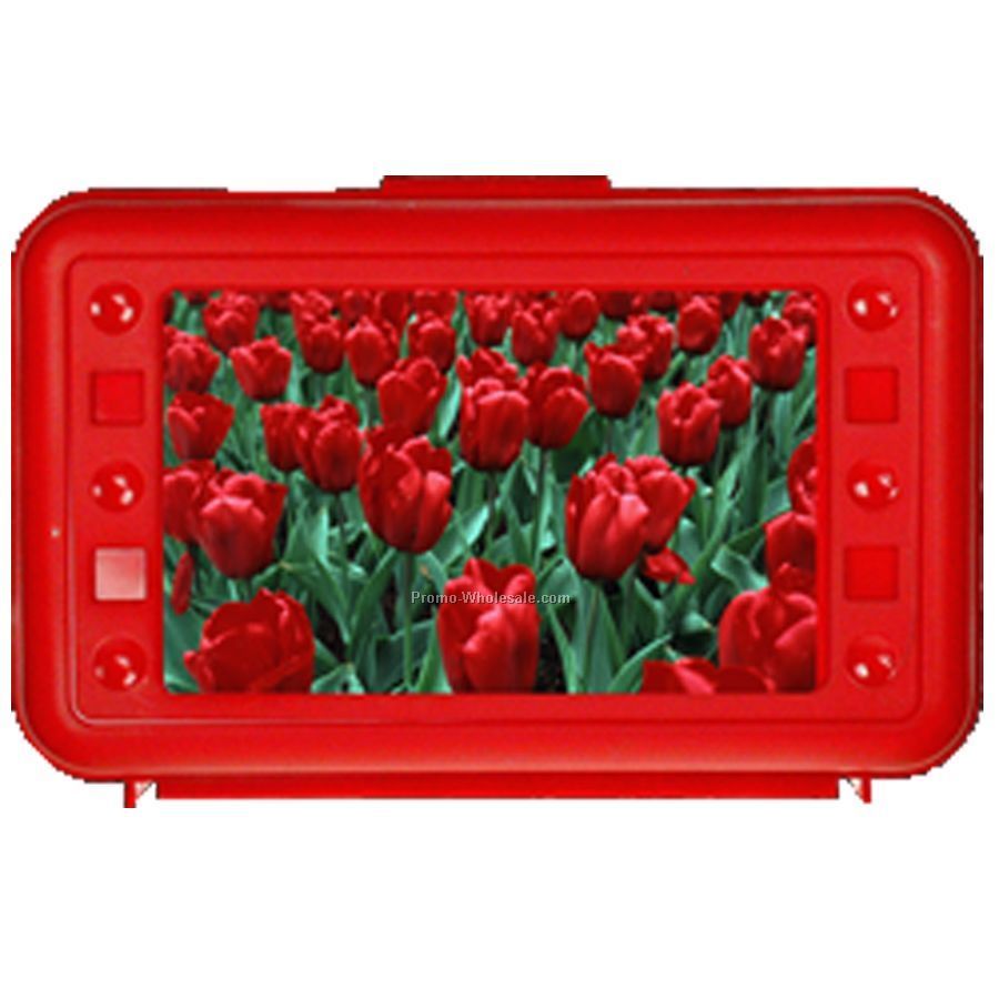 3d Lenticular Pencil Box - Custom Red