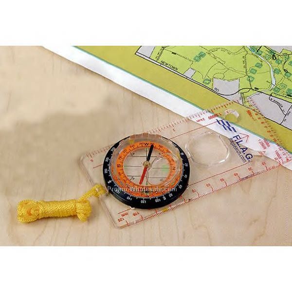 4-in-1 Compass With Ruler