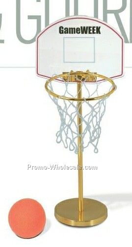 4"x16-3/4" Basketball Stand W/Foam Ball