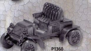 6-1/4"x3"x3-1/4" Antique 1902 Nash Rambler Automobile Bank