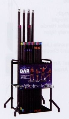 6 Lbs. Weighted Bar Exercise Equipment