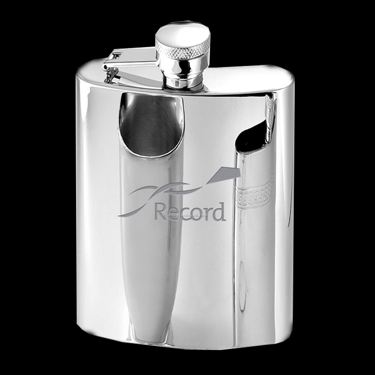 6 Oz. Weber Polished Hip Flask