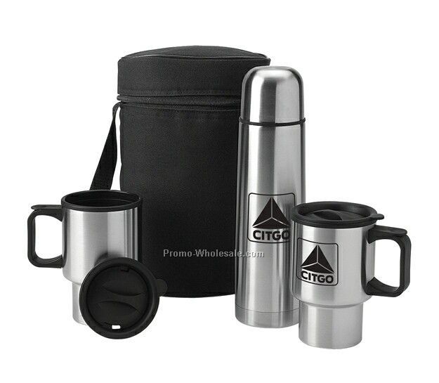 7"x11"x3-1/2" Value Plus Stainless Travel Kit