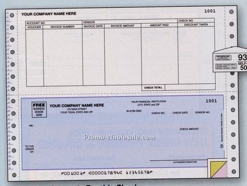 Accounts Payable Check (1 Part)