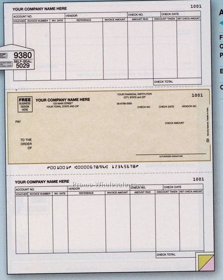 Accounts Series Payable Check (2 Part)