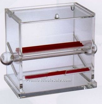 Acrylic Stir Stick Dispenser