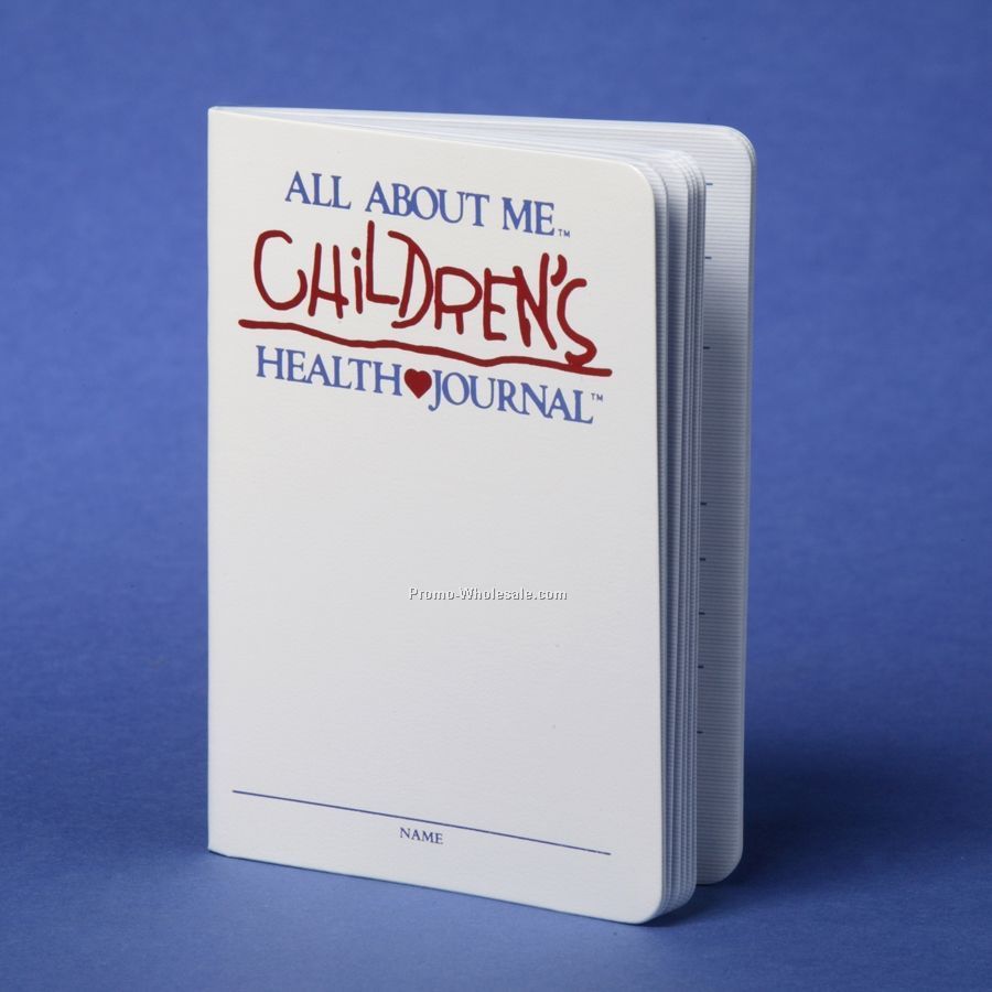 All About Me Children's Health Journal (English)