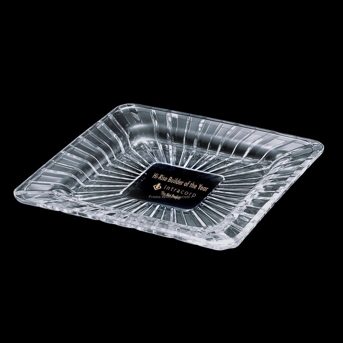 Arizona Crystal Square Platter - 6-1/2"