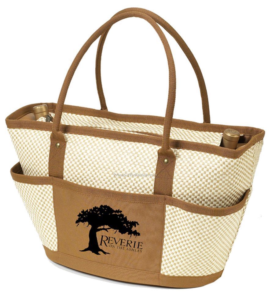 Bahamas Basket Cooler Tote