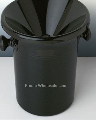 Black Acrylic Wine Tasting Receptacle/ Spittoon