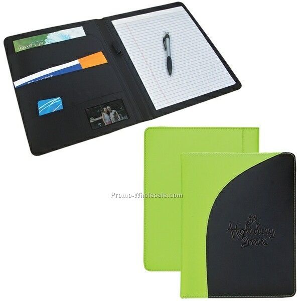 Bonded Leather Notebook Padfolio
