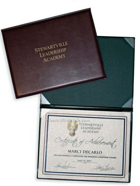 Castillion Certificate & Diploma Folder