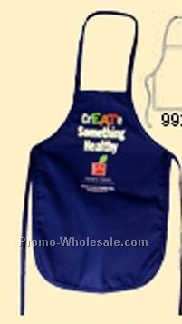 Child's Apron With Loop Neck & Back Tie (Blank)
